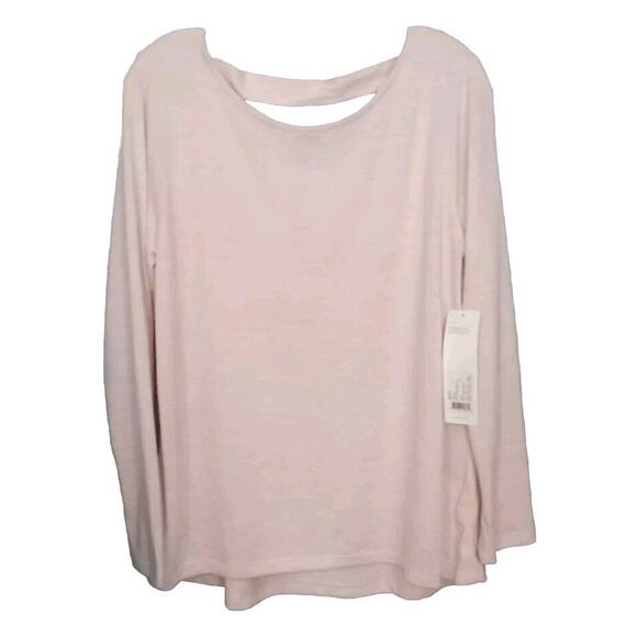 NWT Lolë Women's Metha Top L Ballerina Heather Pink Dance Barbie Kidcore Y2K - Picture 1 of 7